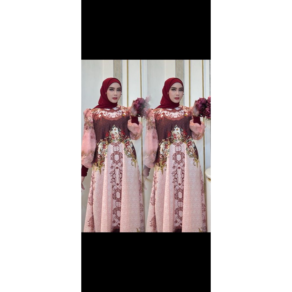 Gamis printingan ninona