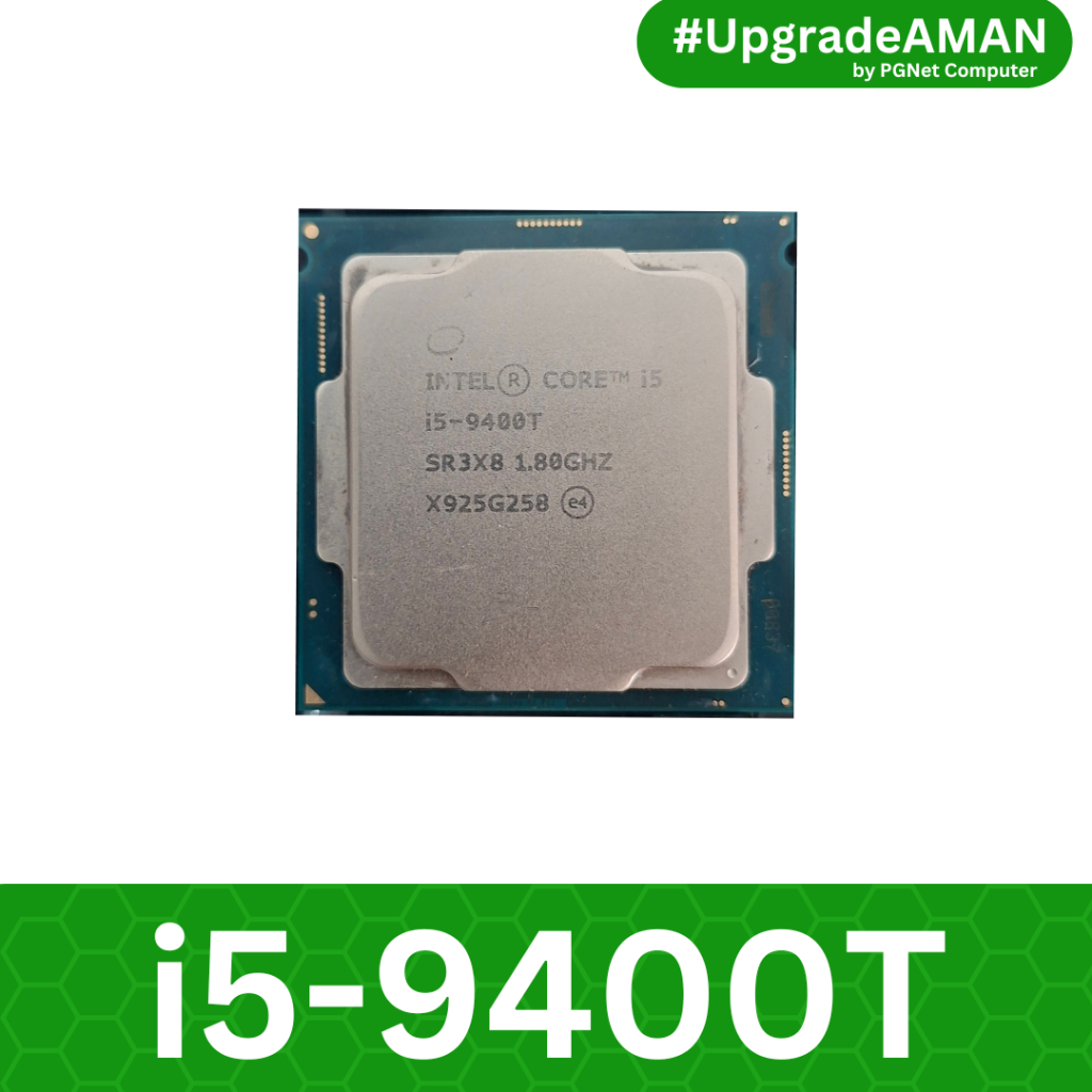 Intel i5 9400T up to 3.40GHz - Processor Prosesor CPU i5 9400 T 1151