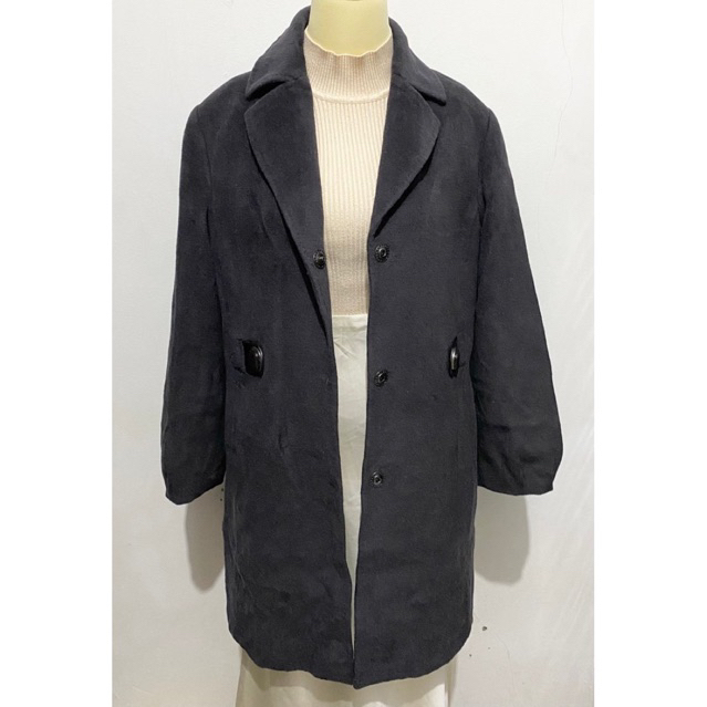 Coat wool alpaca