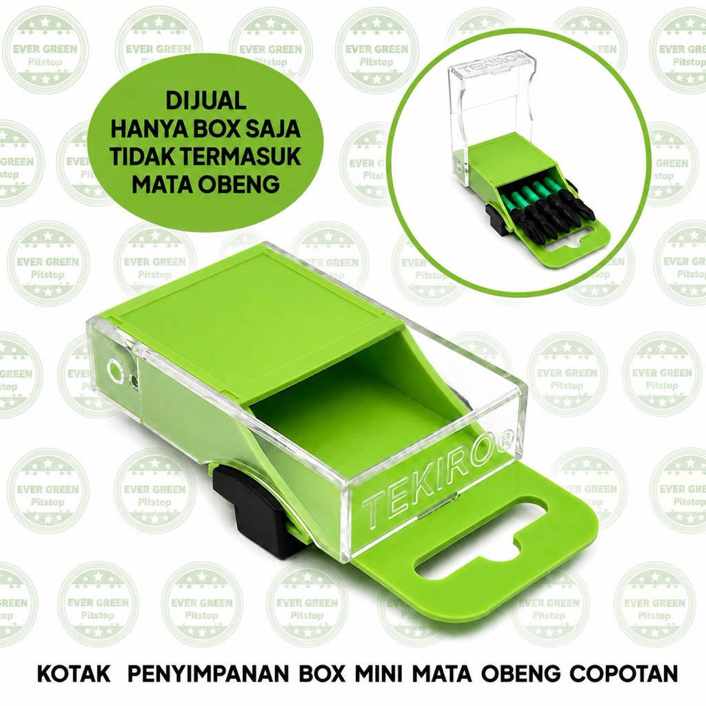 ( BOX SAJA ) Kotak Penyimpanan Mata Obeng Angin Impact Universal Mini - KOTAK SAJA - Penyimpanan / T