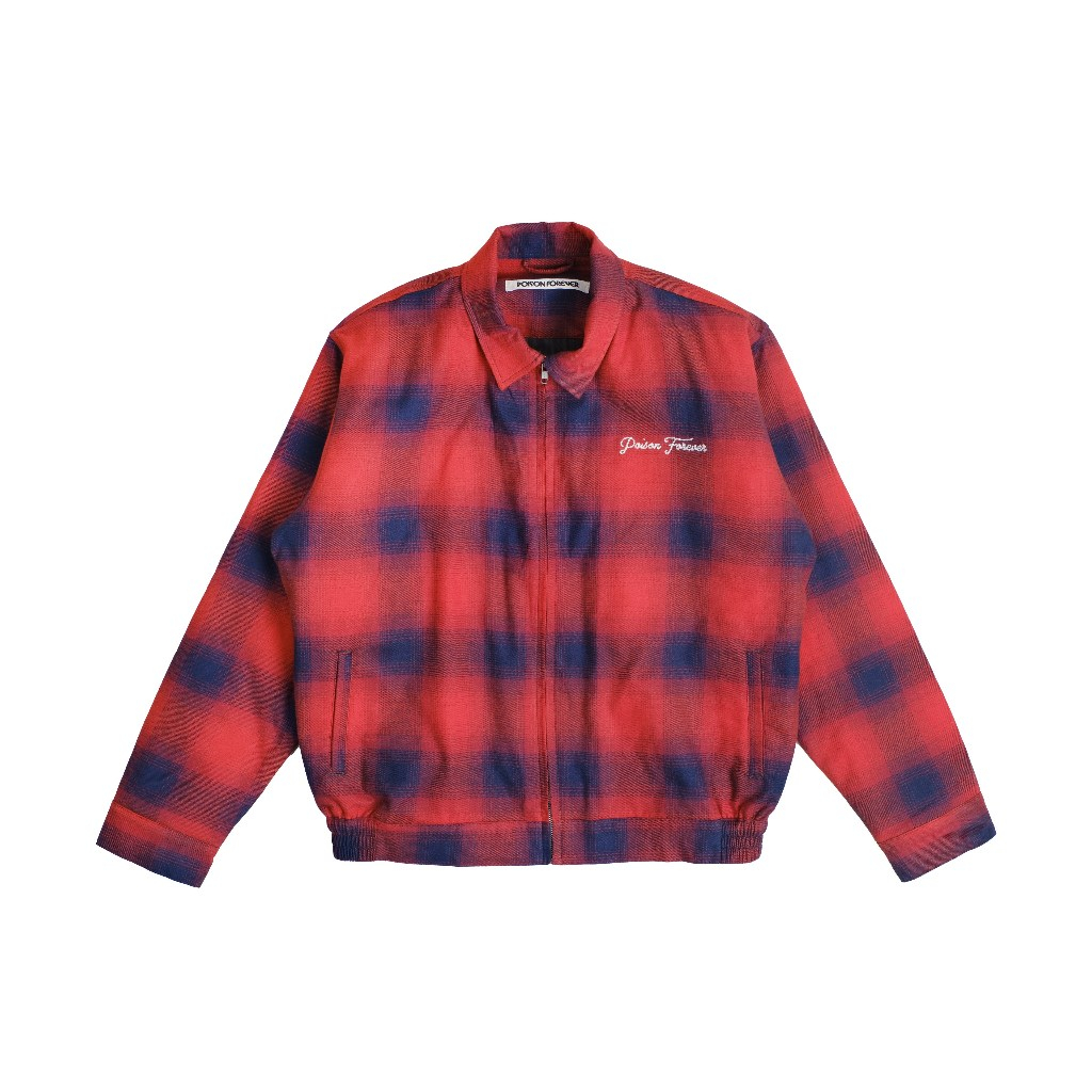 Poison Forever - Union - Flannel Jacket - Red Check
