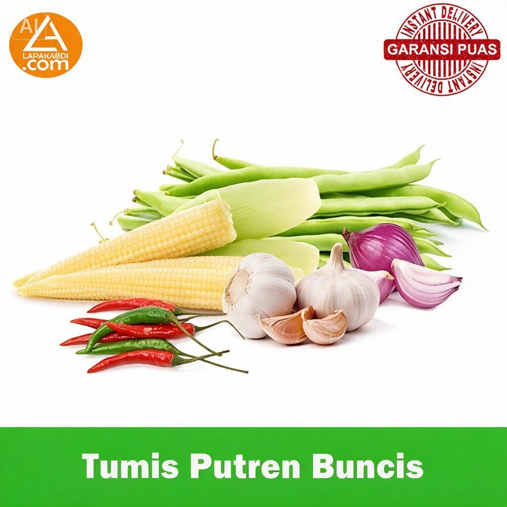 Paket Sayur Tumis Putren Buncis Bahan Masak Siap Masak - Sayur Segar Cirebon
