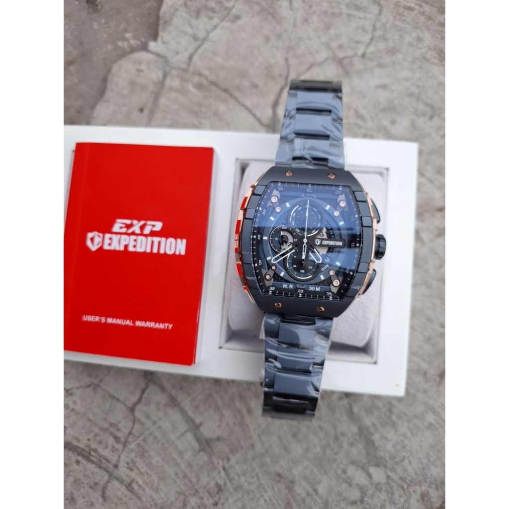expedition 6782 rantai biru rosegold original