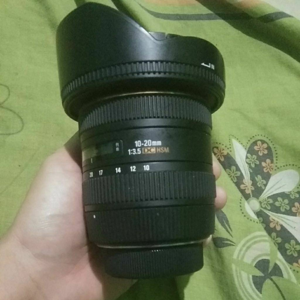 Lensa Sigma 10-20mm f3.5 DC HSM For Nikon APSC