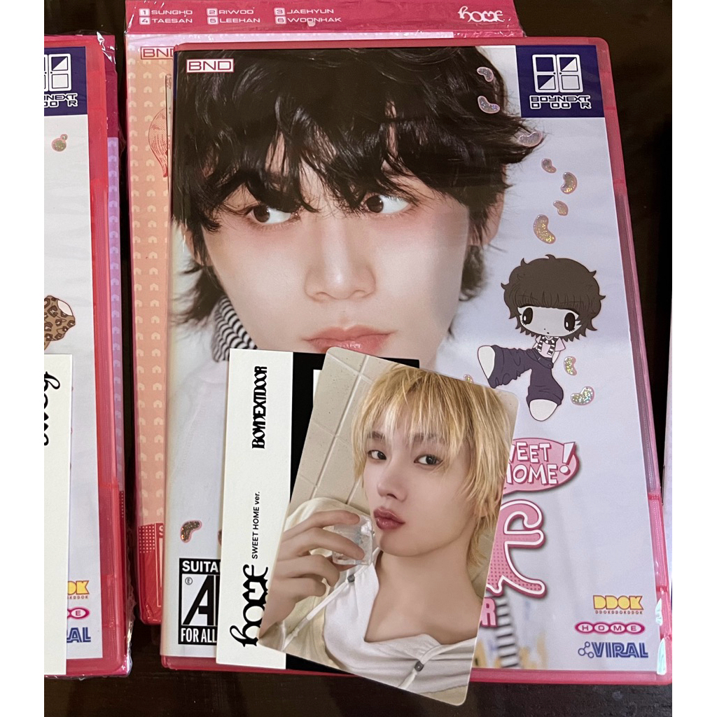 [Read Desc] Album Official Unsealed Fullset Boynextdoor Sweet Home Taesan Ver.