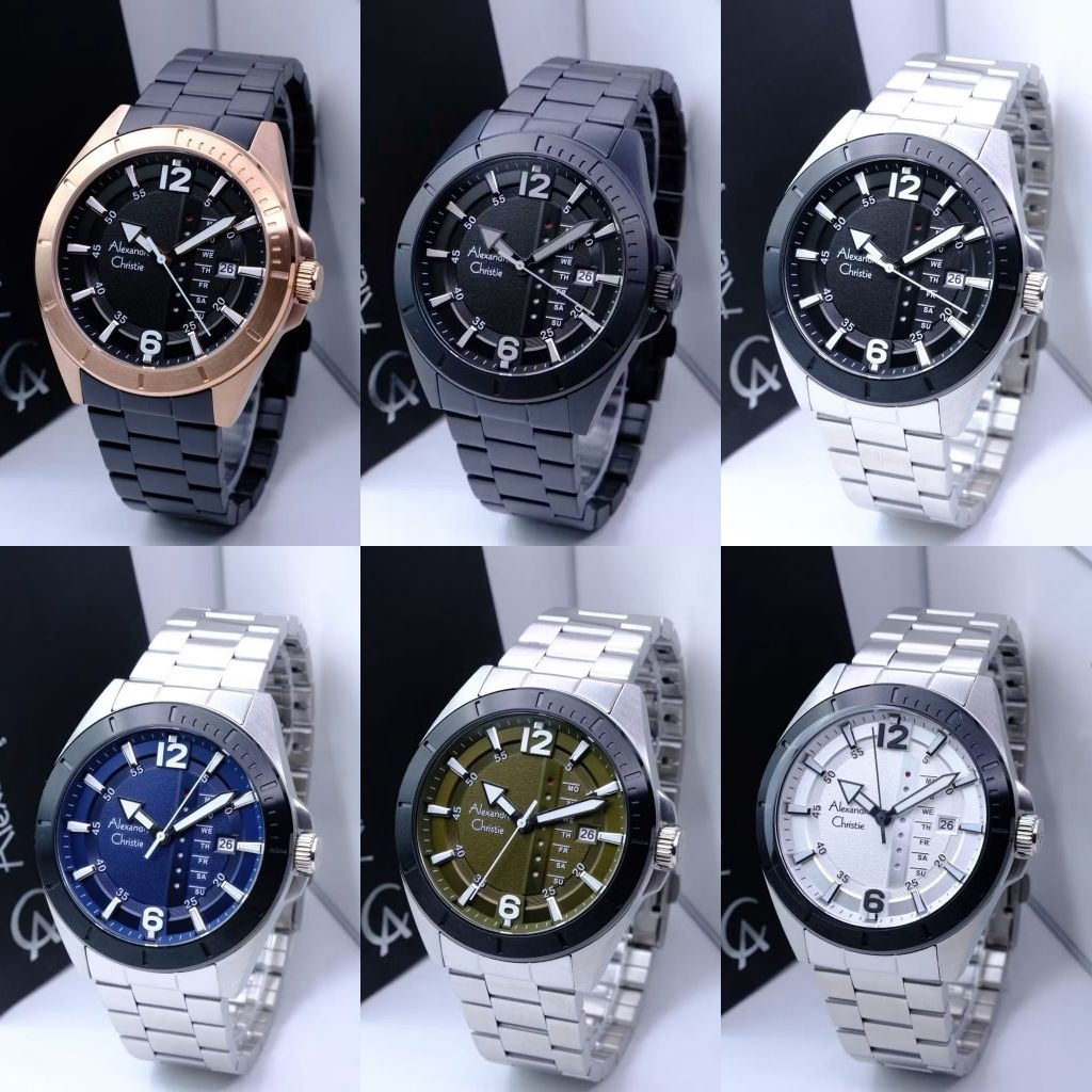 Jam Tangan Pria Alexandre Christie 6535 AC6535 [ORIGINAL]