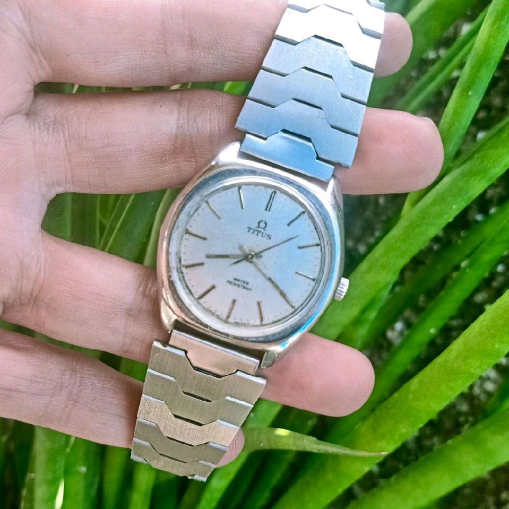 Jam Tangan Pria Titus Manual Winding Original