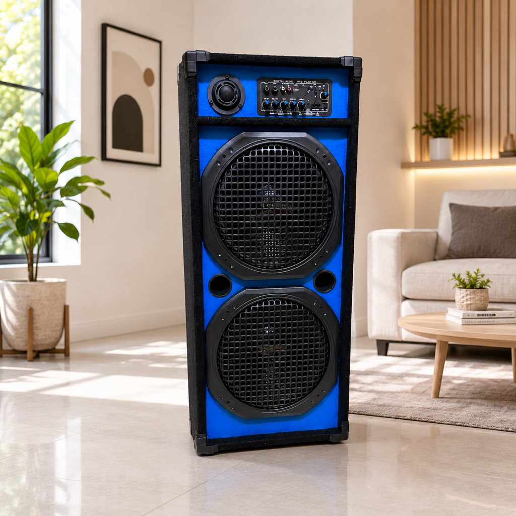 1 BOX 2 SPEAKER SALON AKTIF BLUETOOTH 12 INCH KARAOKE
