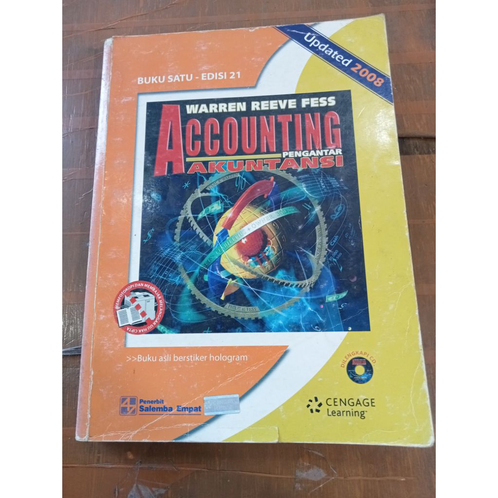 BUKU WARREN REEVE FESS ACCOUNTING AKUTANSI