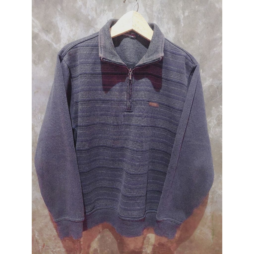 Crewneck Half Zipper