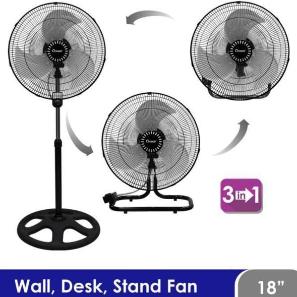 Kipas Angin Cosmos SBF1802 3IN1 Besi Wadesta 18 Inch / Kipas Cosmos SBF-1802 18" Cosmos SBF 1802