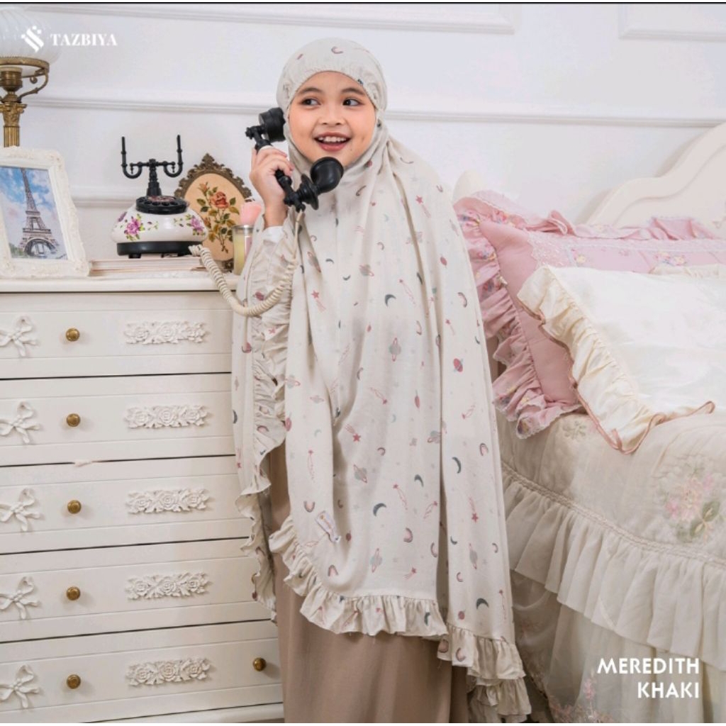 Mukena anak rayon by tazbiya XL
