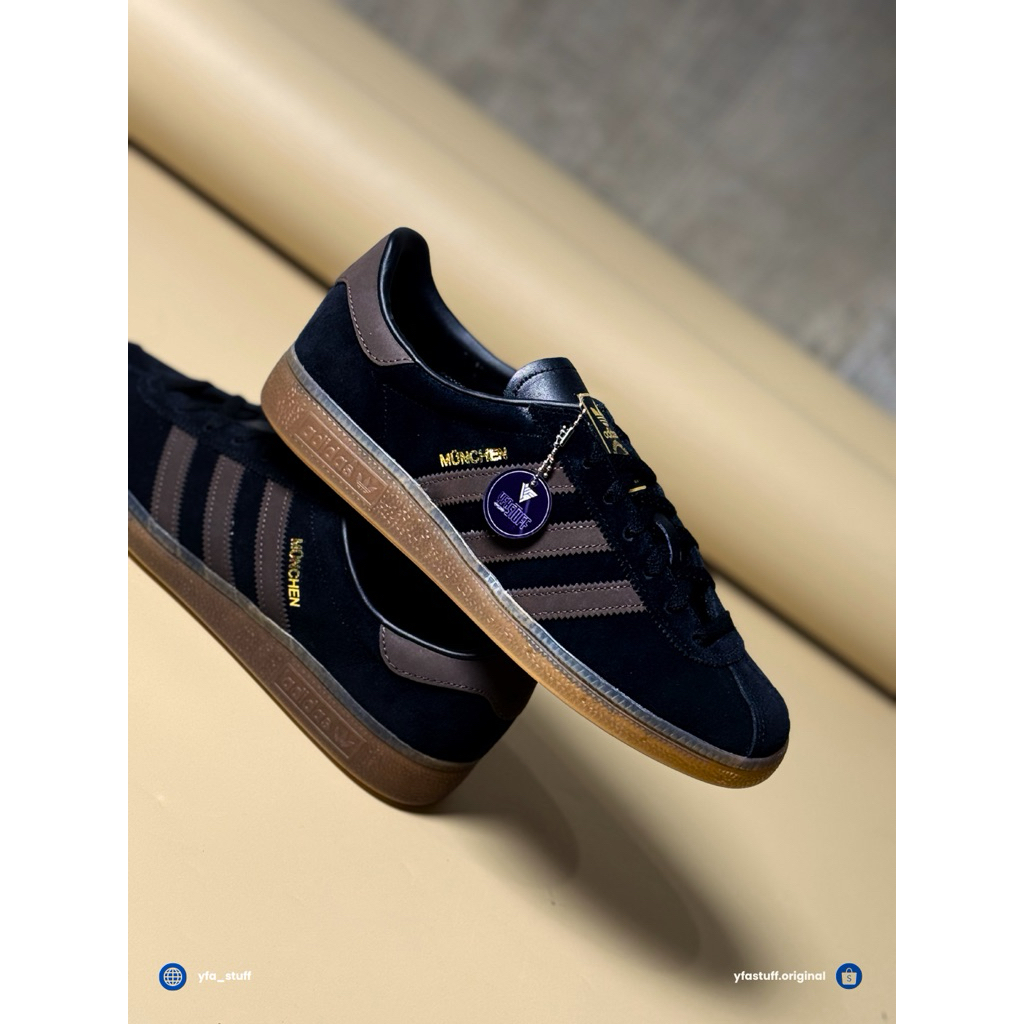 Adidas Munchen Black Grey - (KK2937)