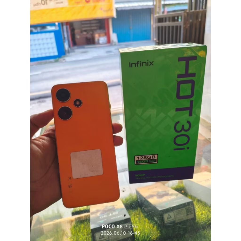 INFINIX HOTE 30I RAM 8GB ROM 128GB SECOND