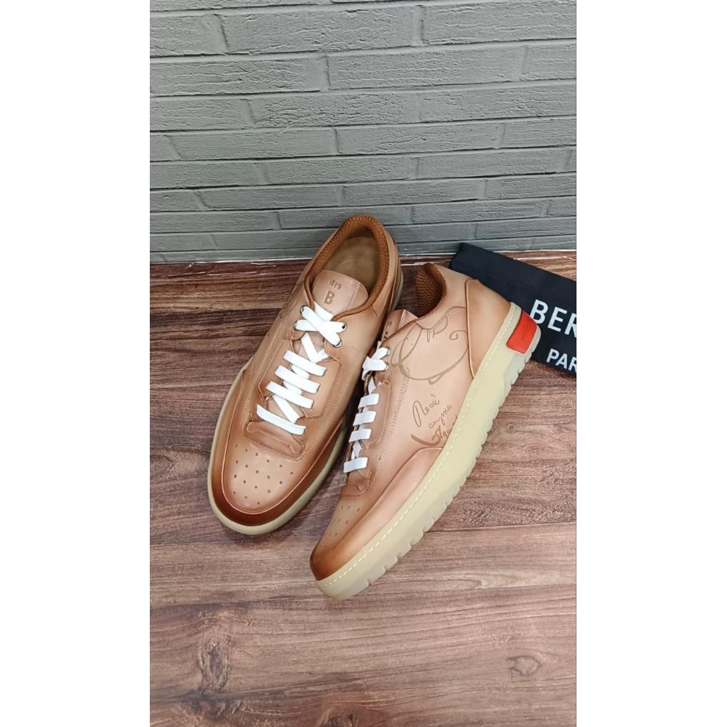 SEPATU SNEAKER PRIA BERLUTI MIRROR VIP LIKE ORIGINAL