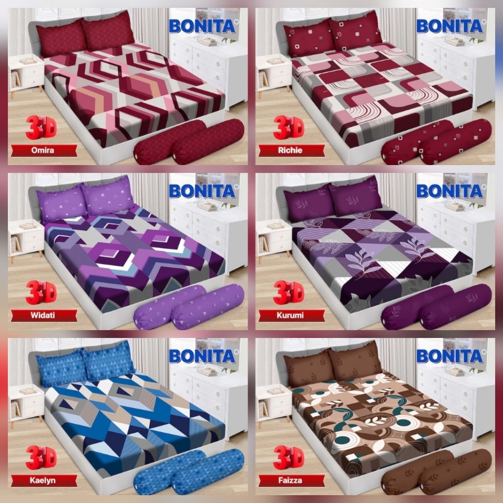Sprei Bonita BANTAL 4 ( 180x200 ) King Size