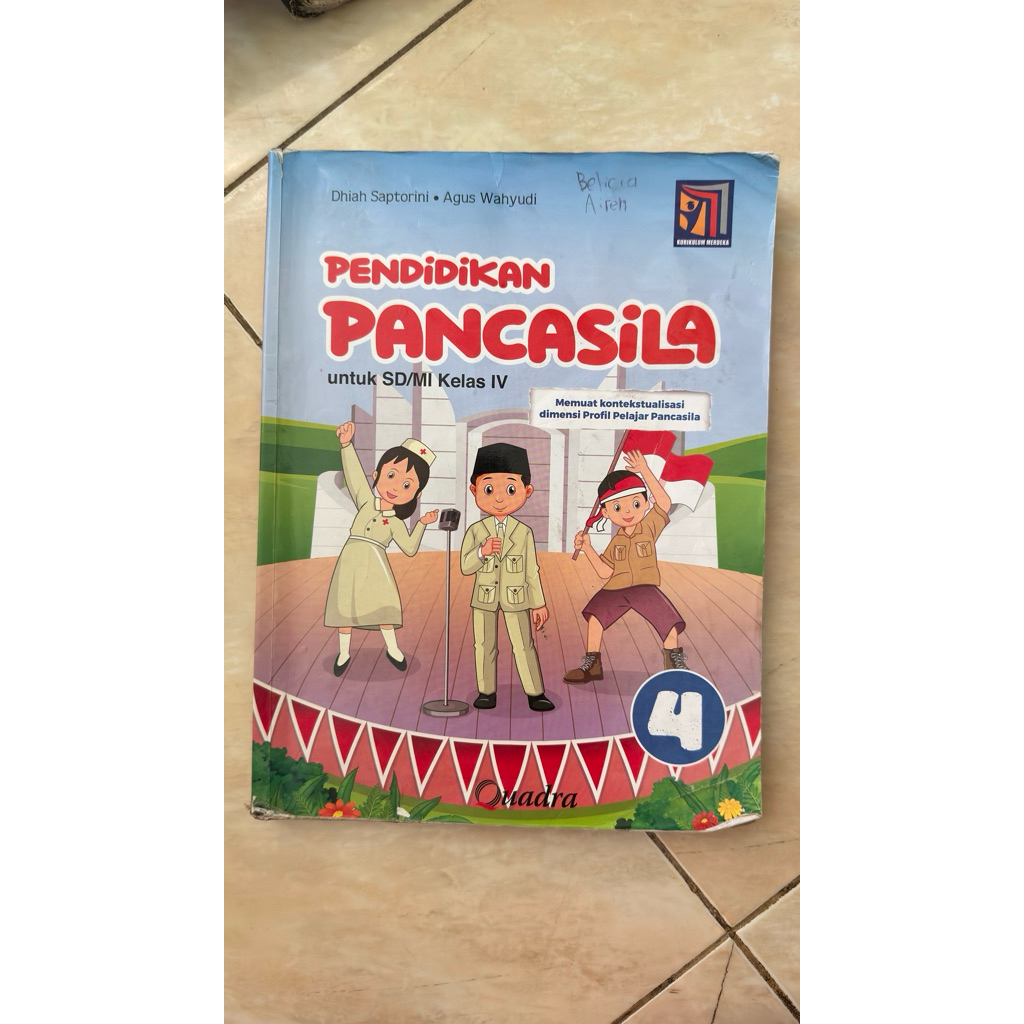 pancasila kelas 4 quadra PL