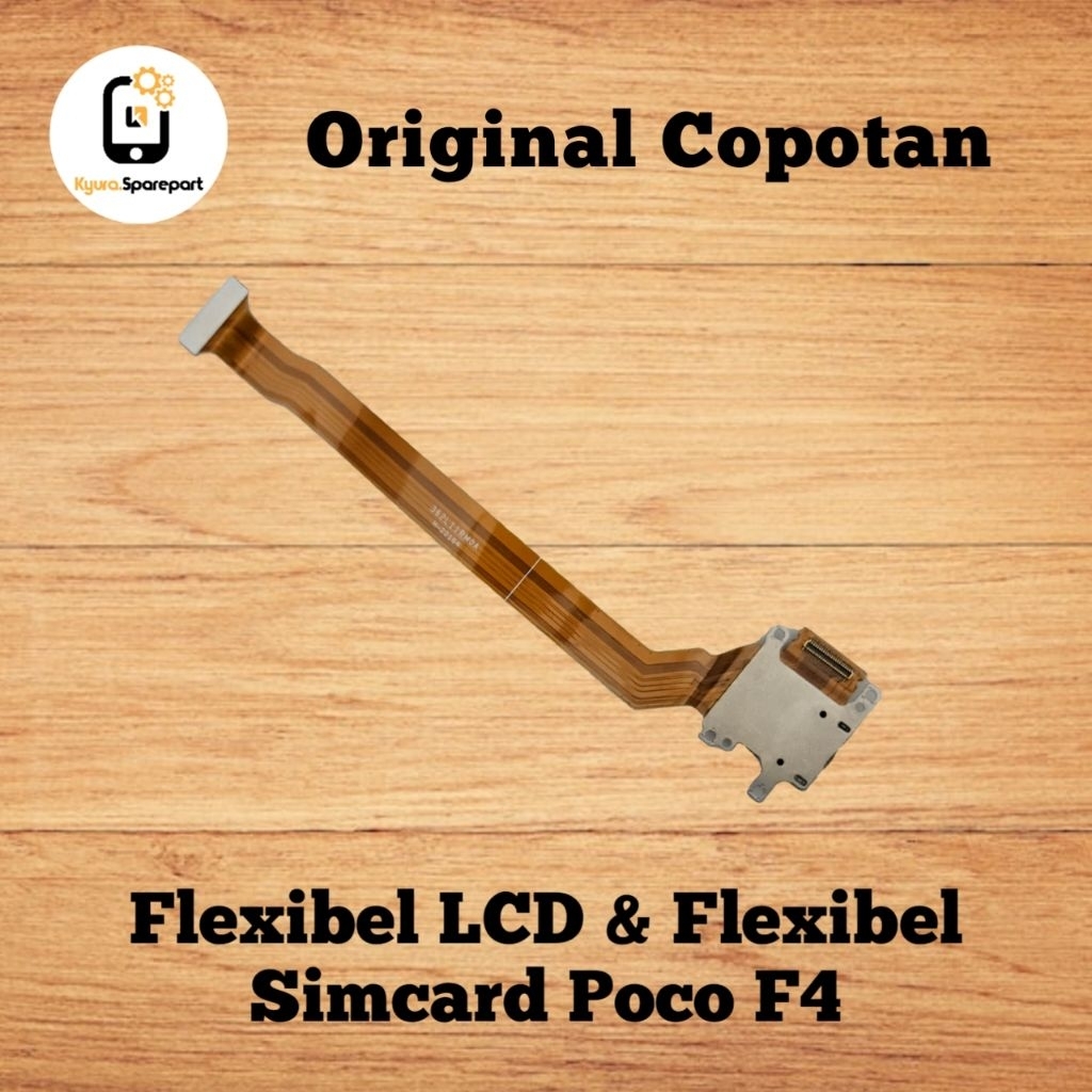 Flexibel LCD & Simcard Original Copotan Poco F4 5g