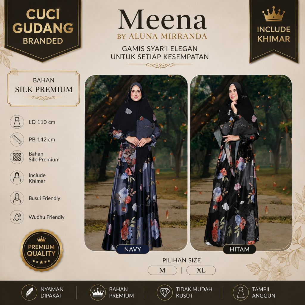 GAMIS MEENA BY ALUNA MIRRANDA