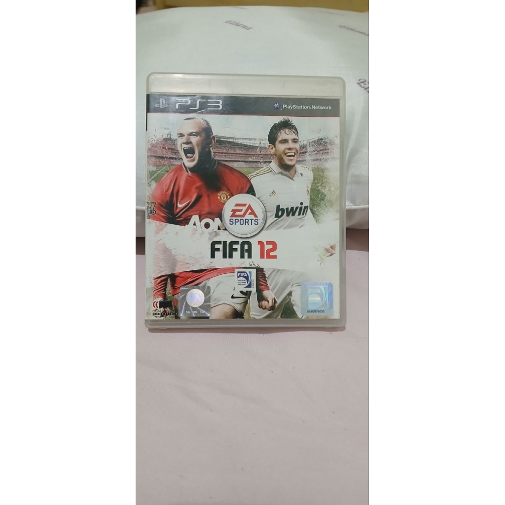 kaset ps3 DVD game sony original cassette koleksi istimewa cd game FIFA 12 bola sports mantap lengka