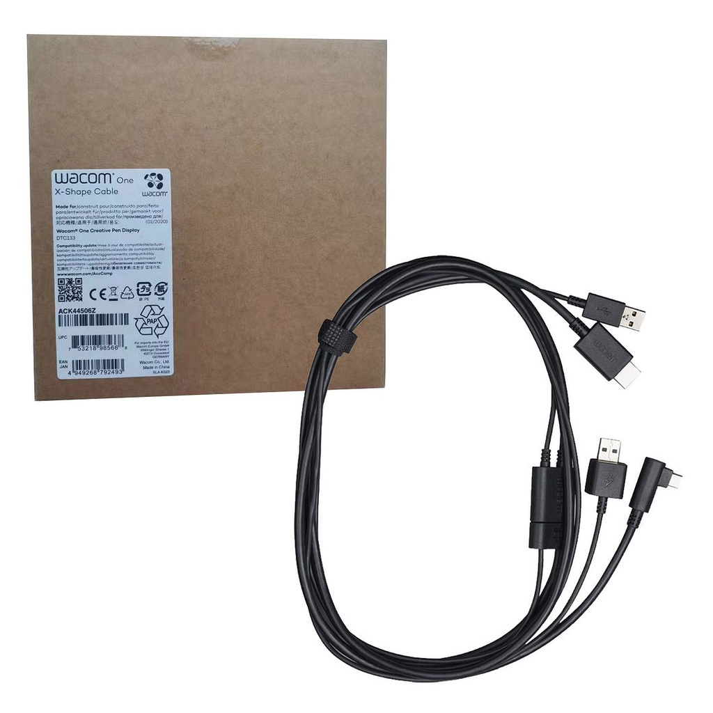 Kabel Wacom One DTC133 ACK44506Z X-Shape Replacement Cable Ori