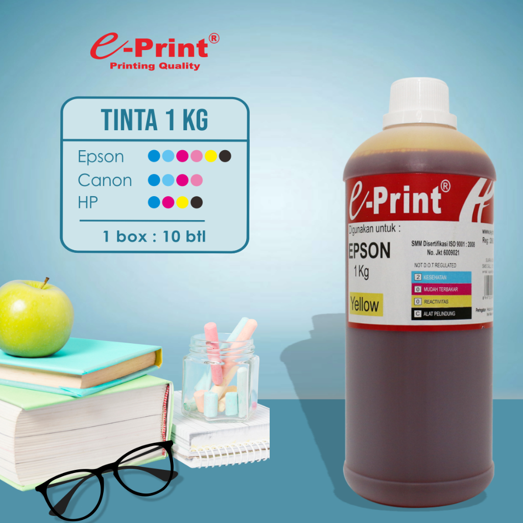 E-Print Tinta EPSON 1kg Tinta Refill Printer Epson