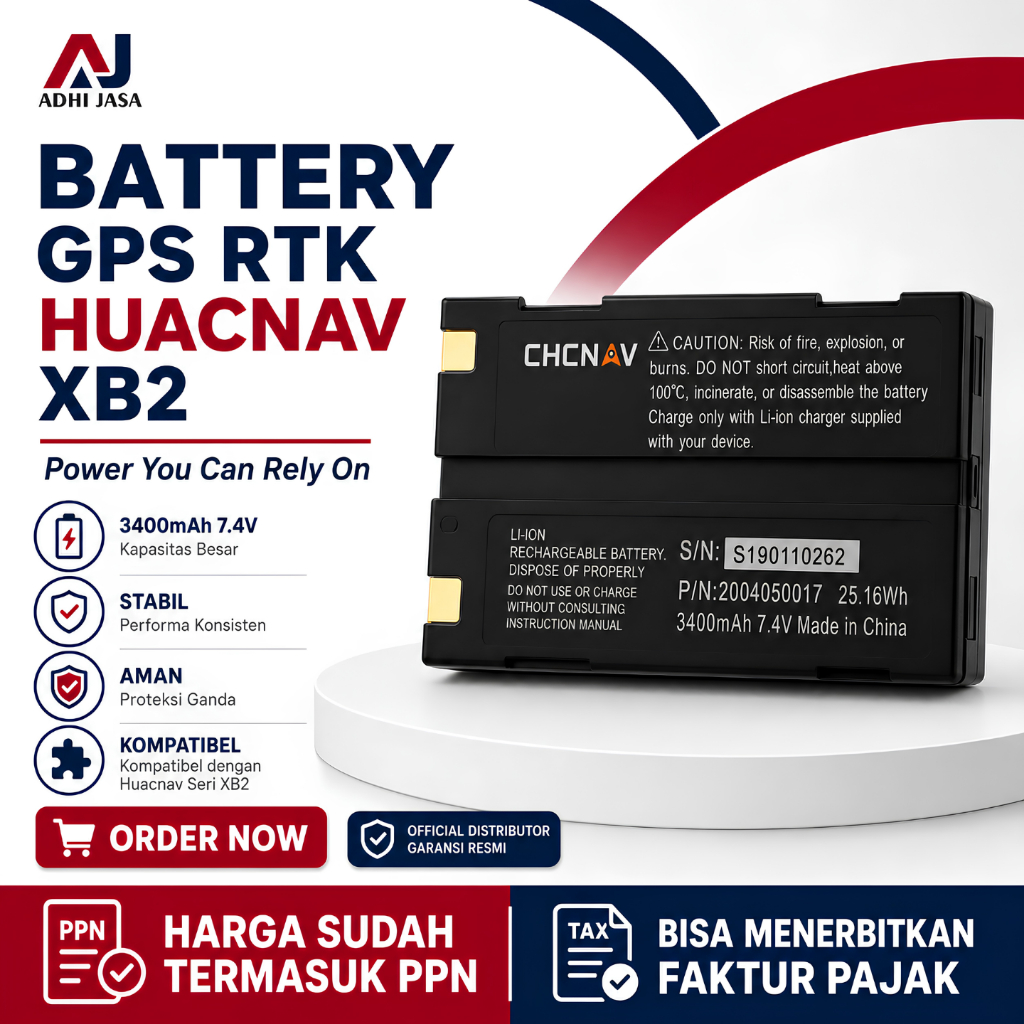 Battery Baterai GPS GNSS Huacnav