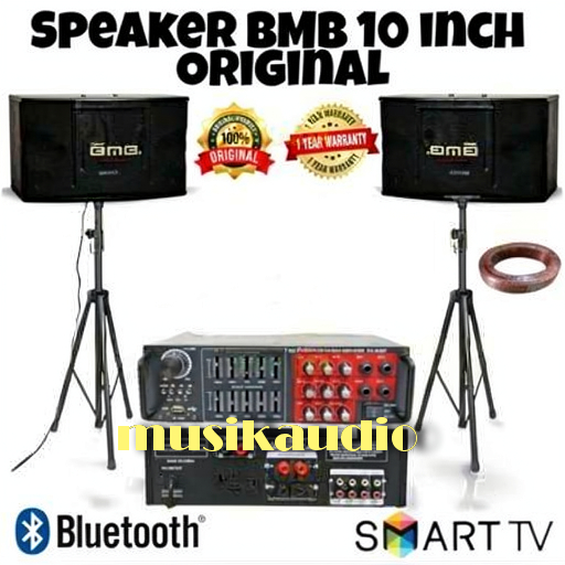 Paket karaoke set bmb 10 inch Original Sound system