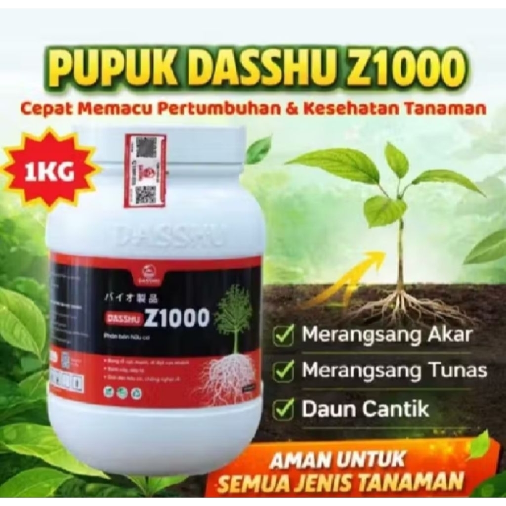 pupuk dasshu Z1000 1kg