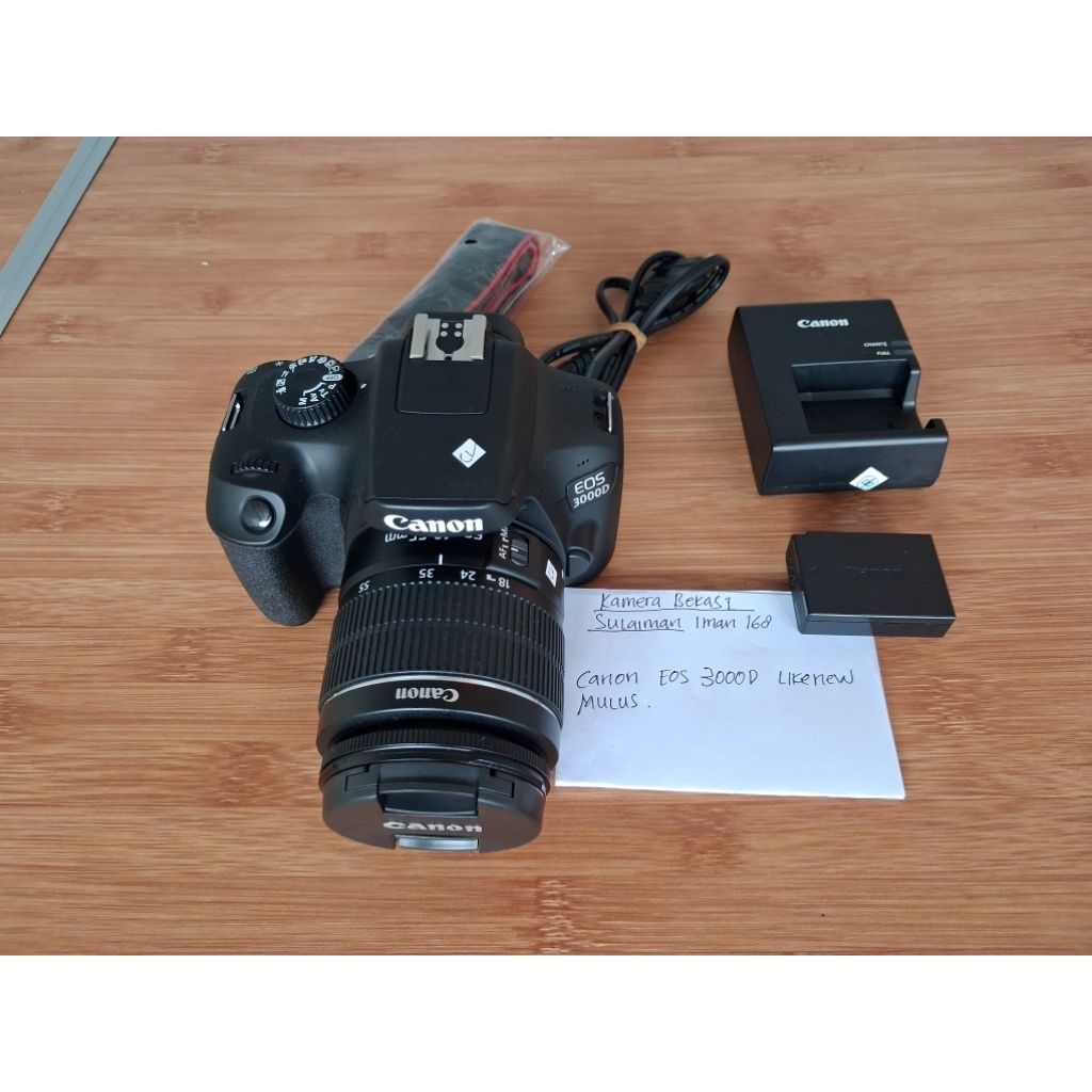 Canon Eos 3000D 3000 D Like new