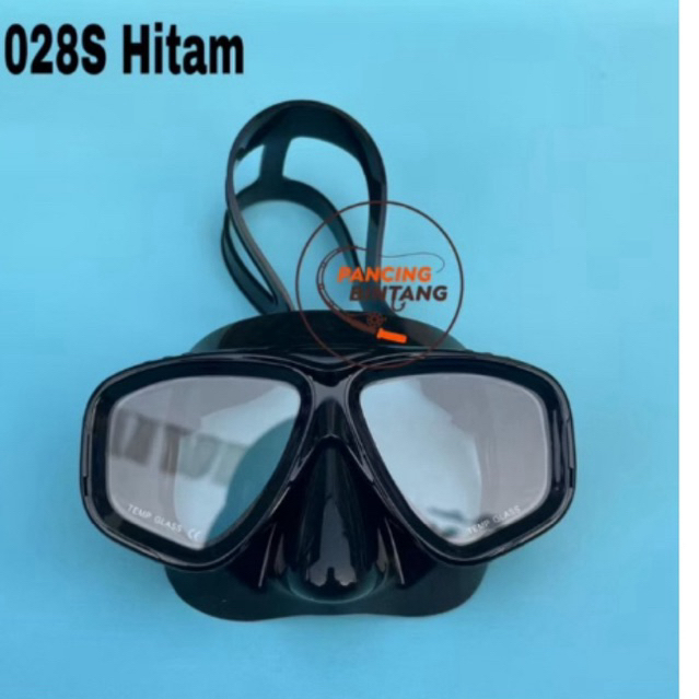 COWFISH kacamata selam mask diving kacamata snorkling tempered glass P1014