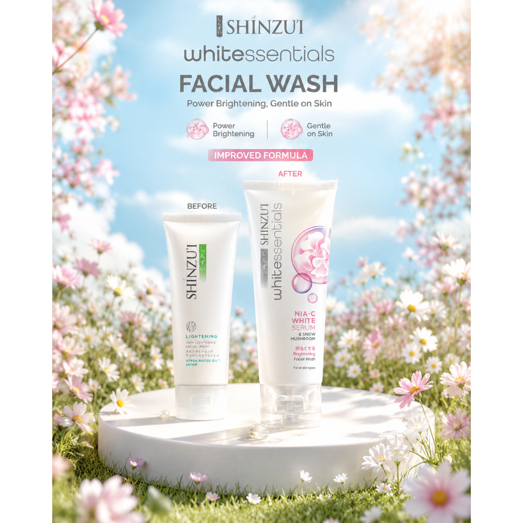 Shinzui WHITEssentials Facial Wash