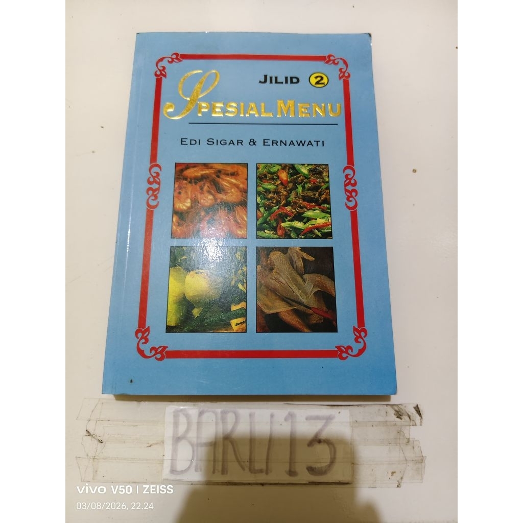 buku spesial menu jilid 2 by EDI SIGAR