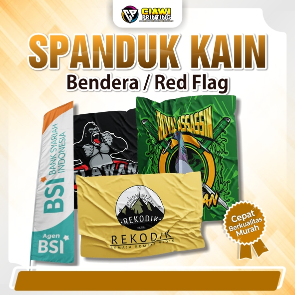 BENDERA Custom BENDERA KAIN Umbul Umbul KAIN Custom