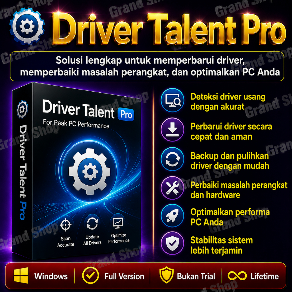 Driver Talent Pro (Full Version, Not Trial)