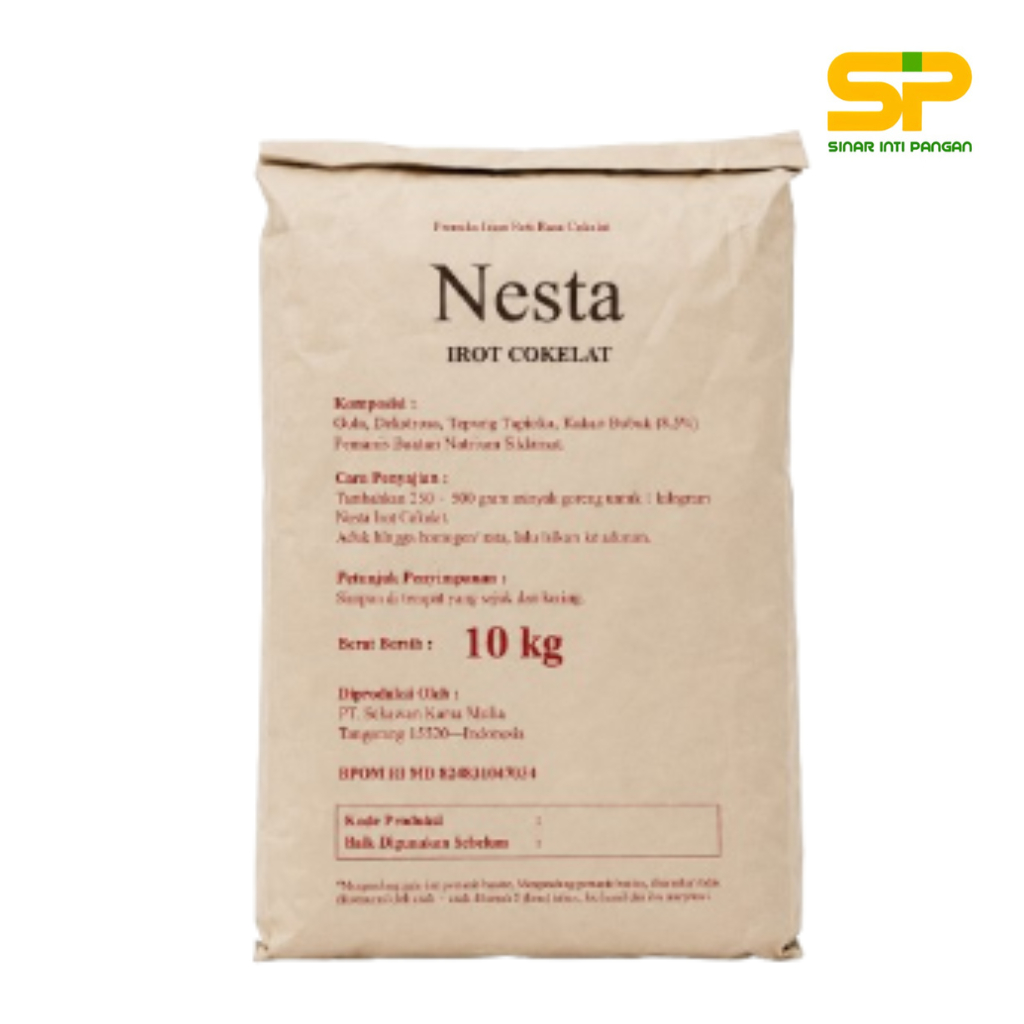 Nesta Irot Isian Roti Oil Based Selai Cokelat Keju Tahan Panggang Bake Stable Karung 10kg