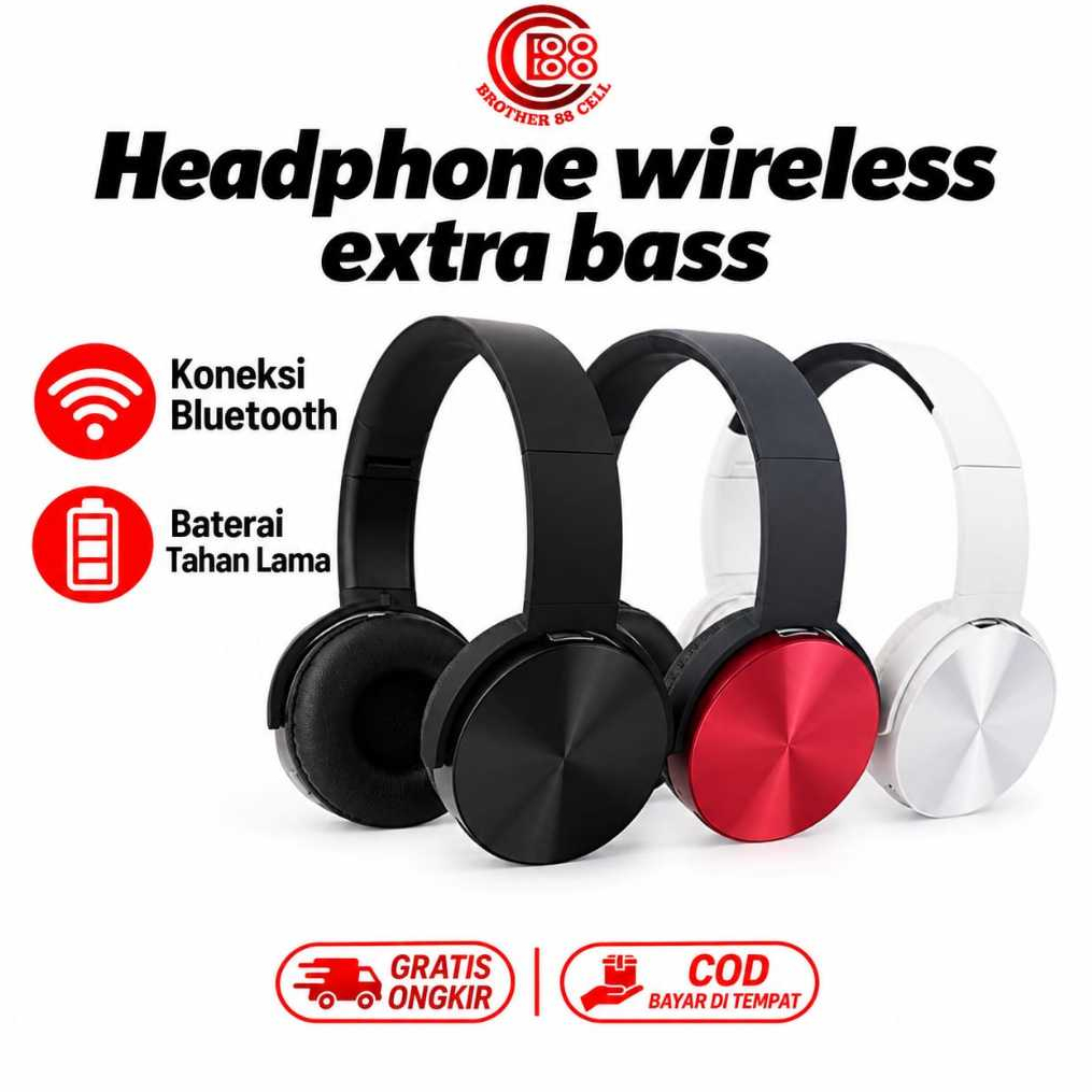 HEADPHONE J XB450 BT BLUETOOTH WIRELESS EXTRA BASS