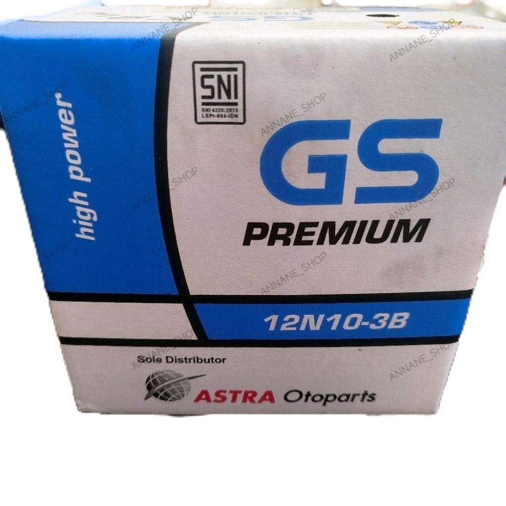 Aki Motor GS Astra 12N10-3B 12V 10Ah