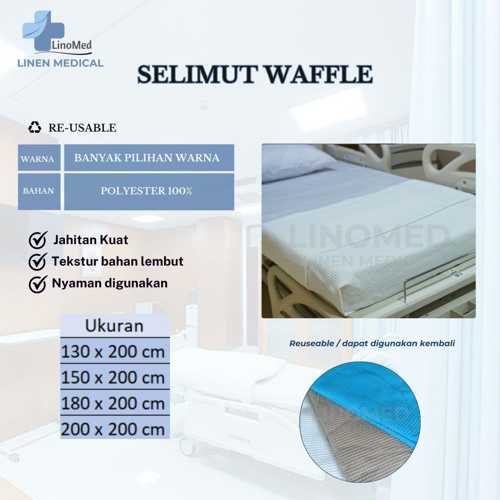 Selimut Waffle - Polyester 100%