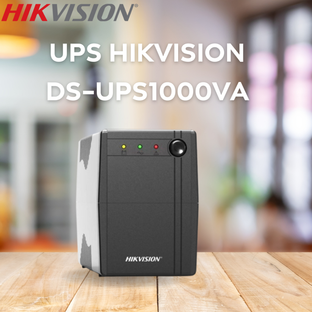 UPS CCTV Hikvision DS-UPS1000 Hikvision 1000VA 360W Uninterruptible Power Supply