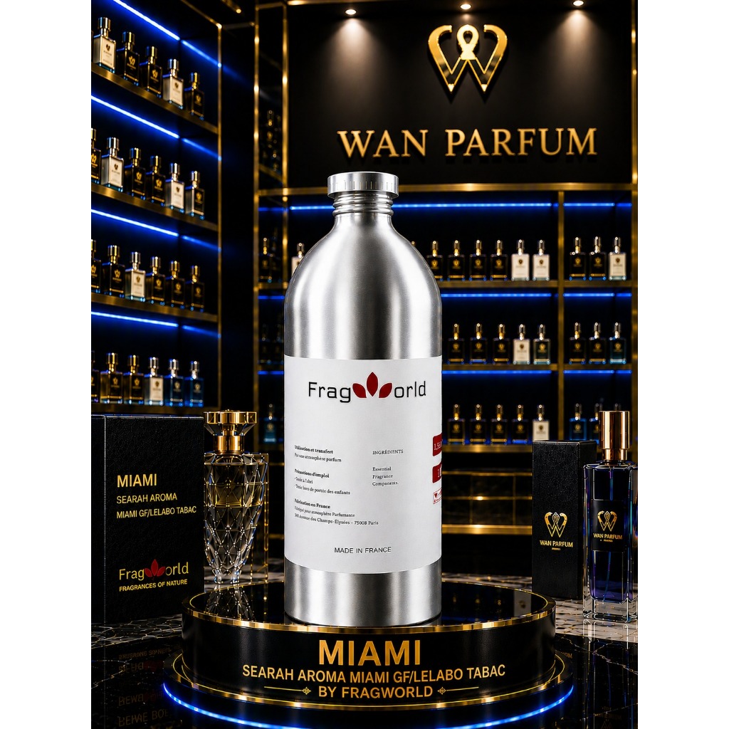 MIAMI SEARAH AROMA MIAMI GF/LELABO TABAC BY FRAGWORLD KEMASAN SEGEL 1KG