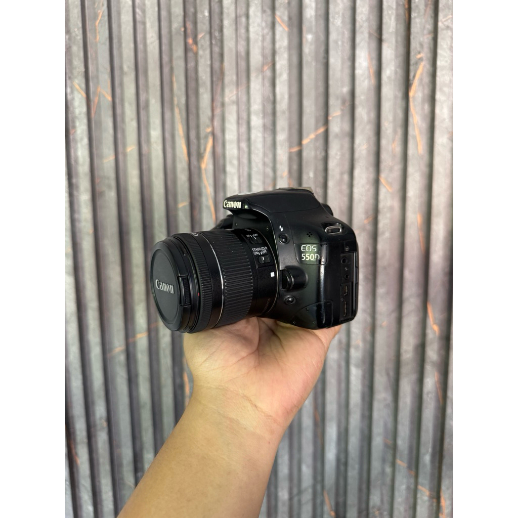 [KAMERA DSLR] CANON EOS 550D BLACK MULUS SECOND BERGARANSI ORIGINAL