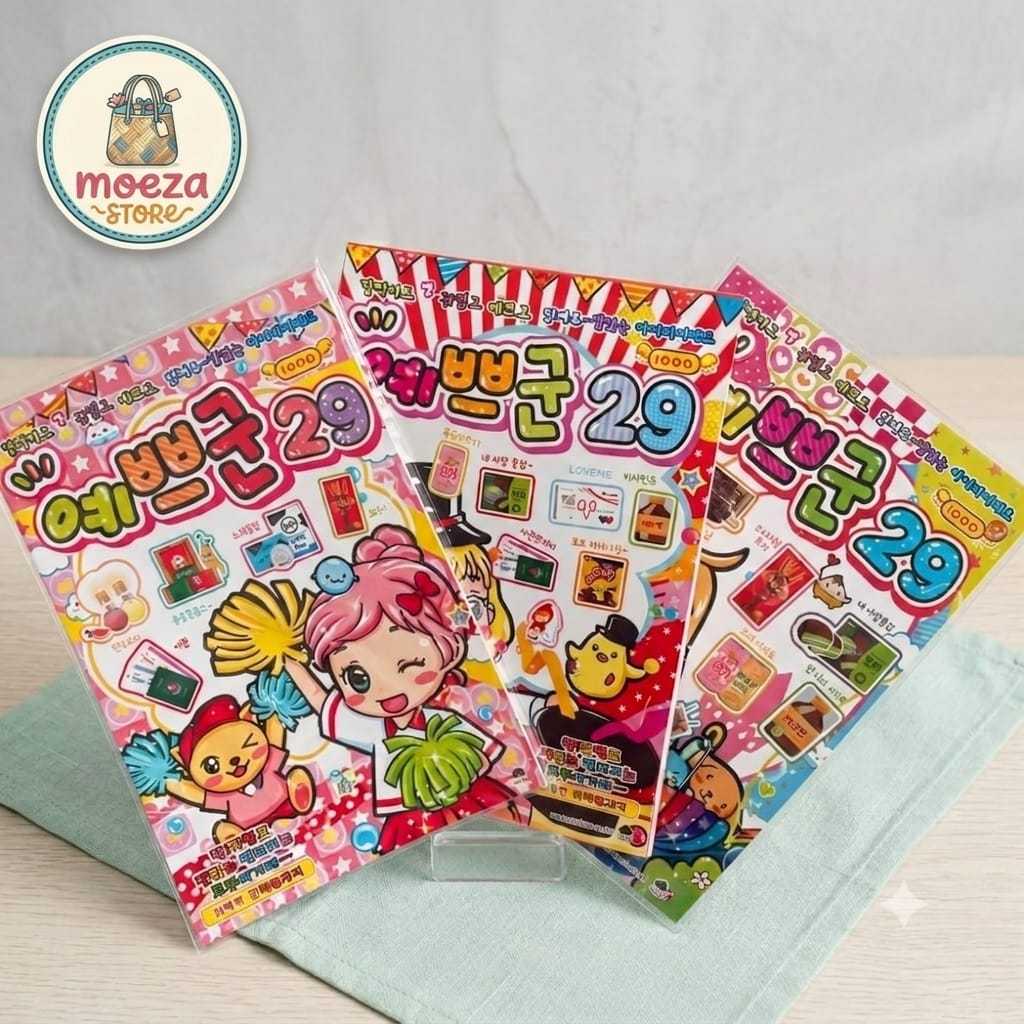 BUKU ORIGAMI KOREA LUCU VERSI 29 MAINAN ANAK ORIGAMI KREATIF PAPERCRAFT BOOK BUKU LIPAT