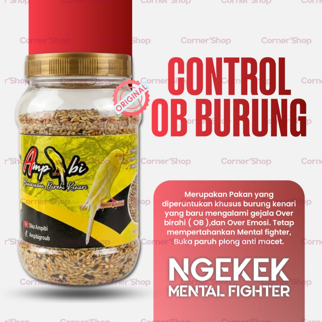 PAKAN AMPIBI OB PAKAN PENYETABIL OB PADA BURUNG KENARI