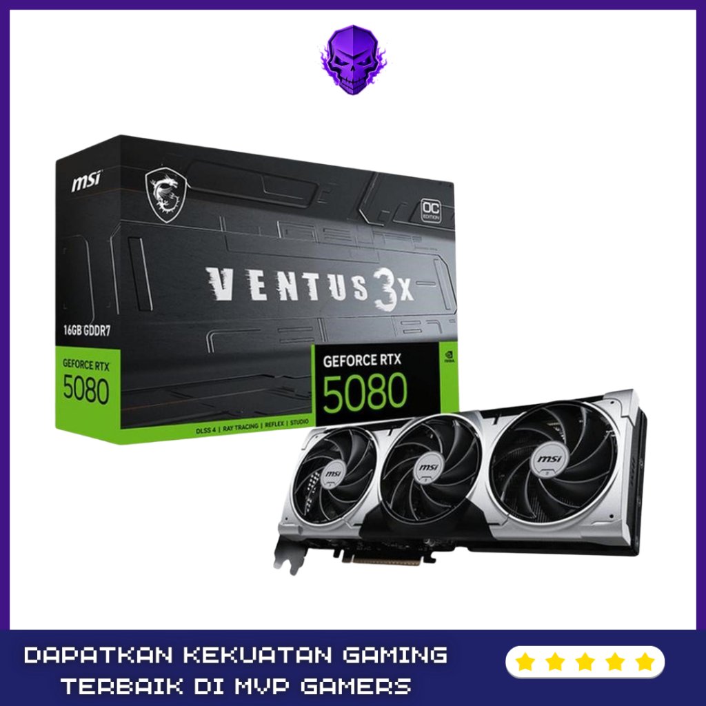 MSI RTX 5080 Ventus 3X OC Plus 16GB