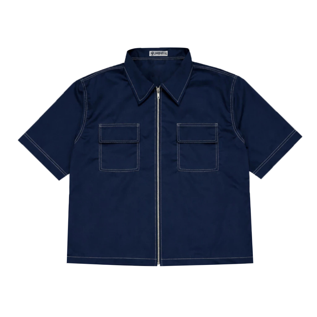JOOBSD Workshirt Boxy Polos - Workshirt Boxy Polos - Navy