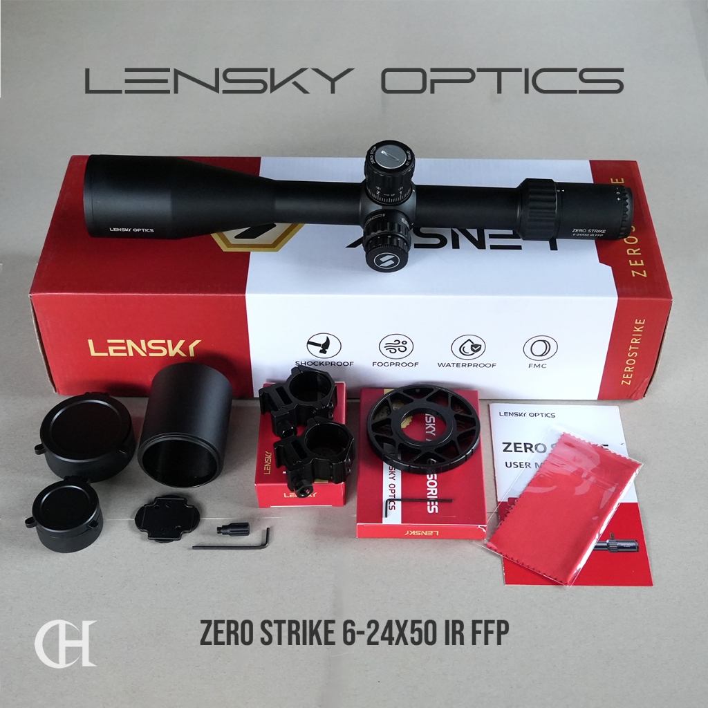 Teleskop Lensky ZS 6-24x50 SFIR FFP Zero Stop / Telescope Lensky 6-24x50 SFIR FFP Zero Stop Mounting