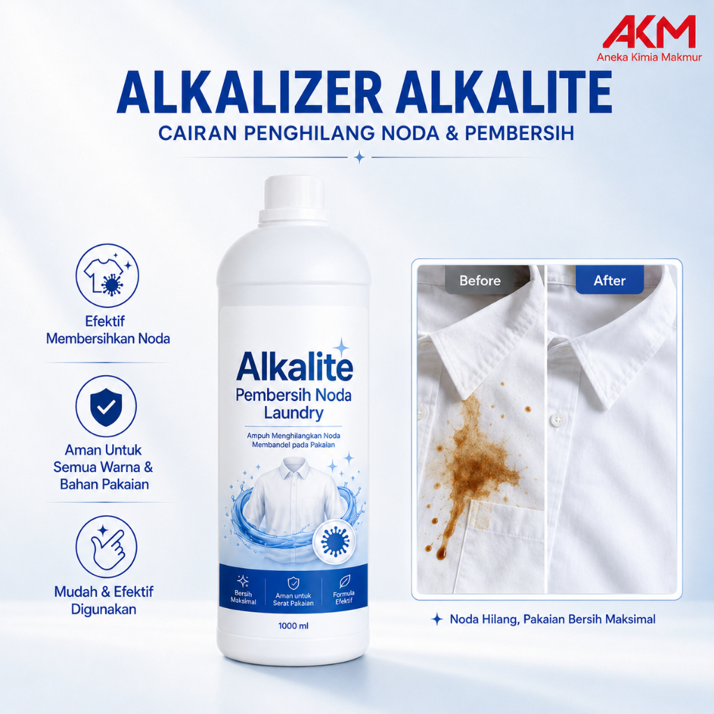 Alkalite / Alkalizer Laundry / Alkali Penghilang Noda Pakaian / Anti Noda