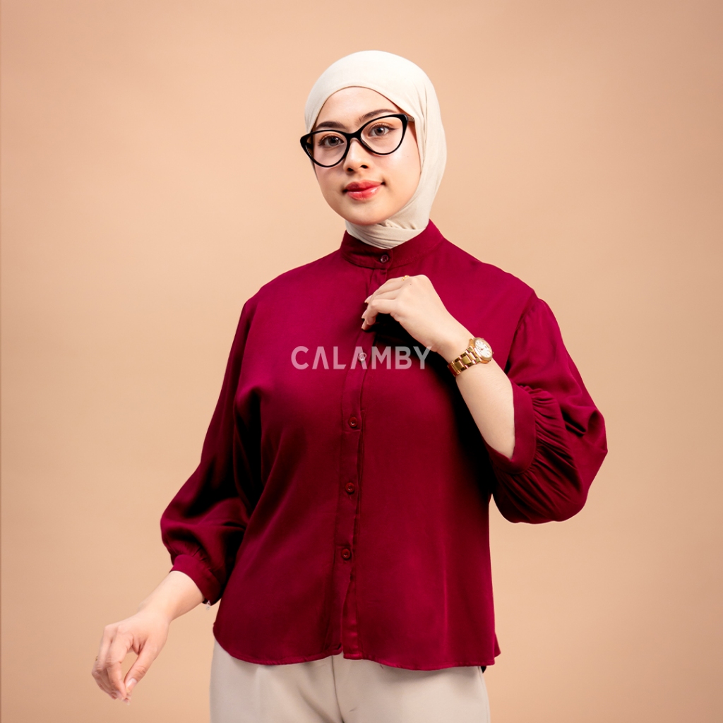 [PART 2] Kemeja Amanda Oversize (Rayon Twill) - CALAMBY