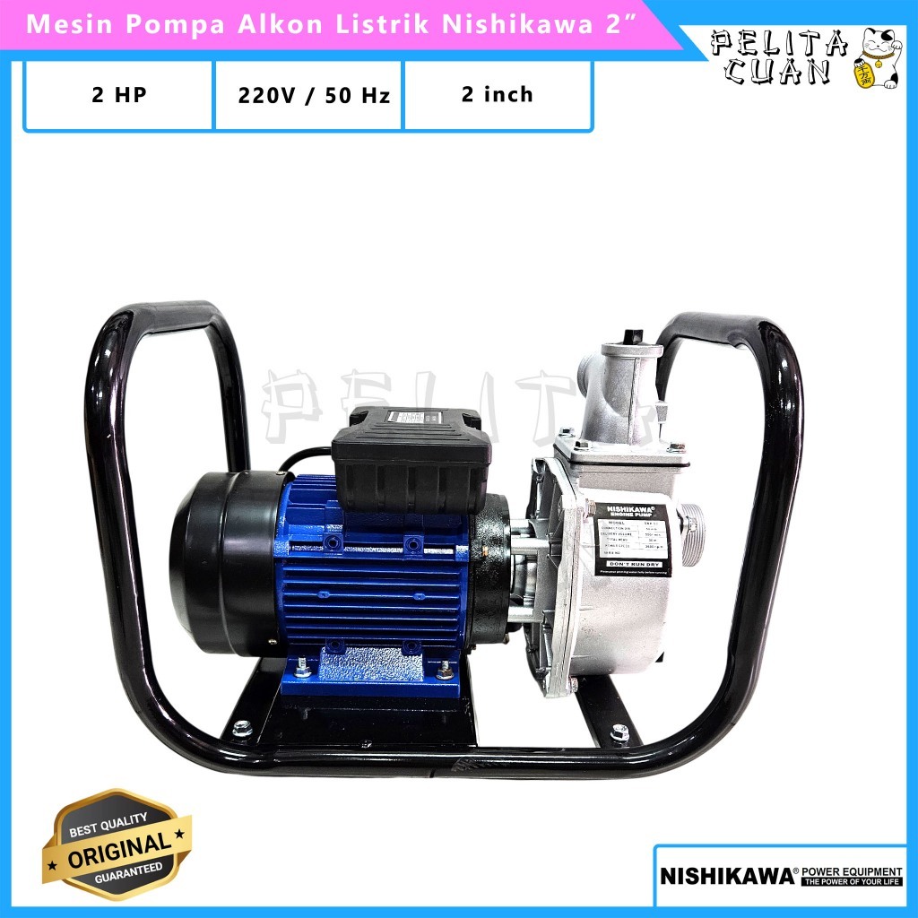 Mesin Pompa Alkon Listrik Nishikawa 2 inch